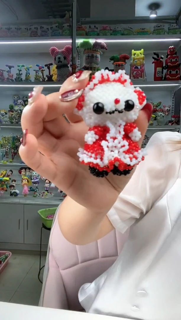 玻璃1137卡4水晶女仆熊材料包1套