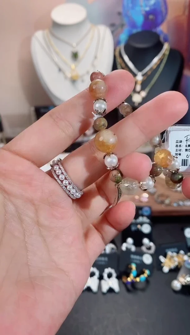 铜合金无925银手链7073