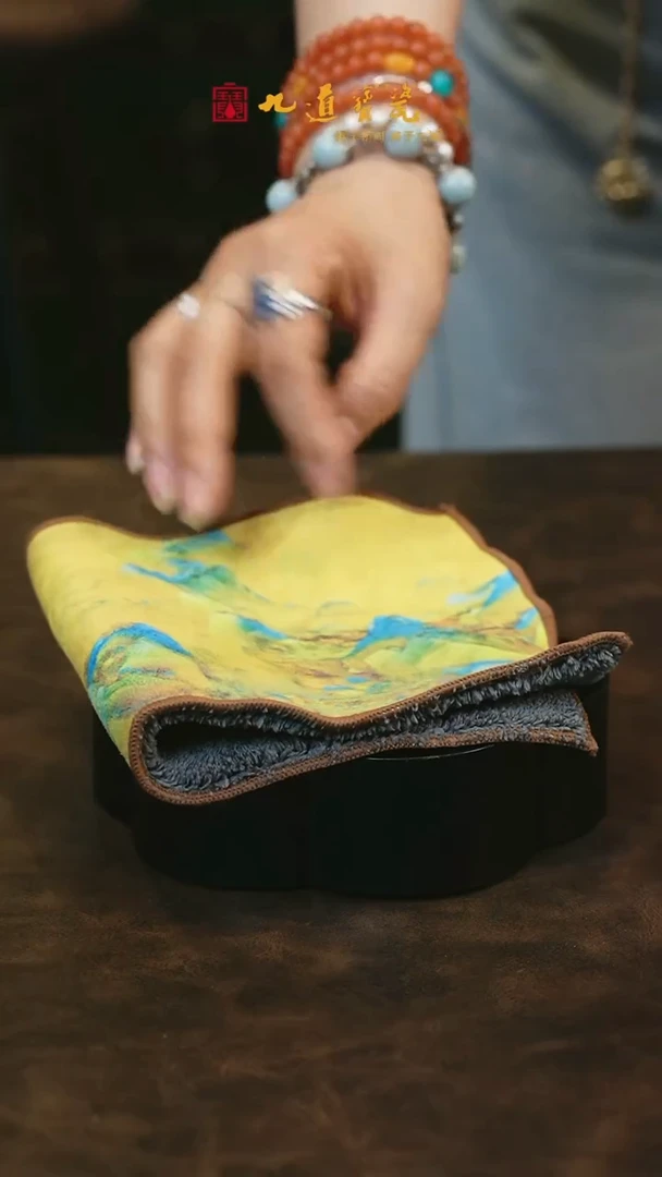 【闪购商品】W宝丰宋官窑原产地茶巾