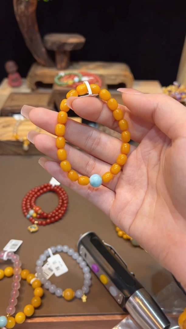 【闪购商品】琥珀手饰未镶嵌手饰@@E6069