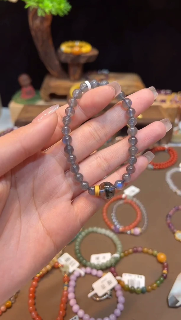 【闪购商品】长石手链未镶嵌手饰@@D2966