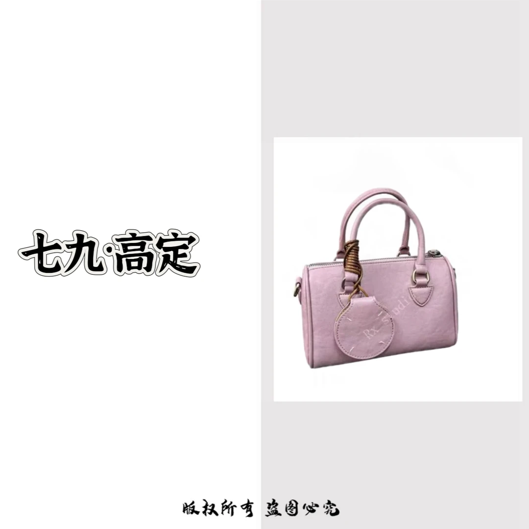2025新款时尚百搭女士复古紫色单肩肩包轻奢腋下