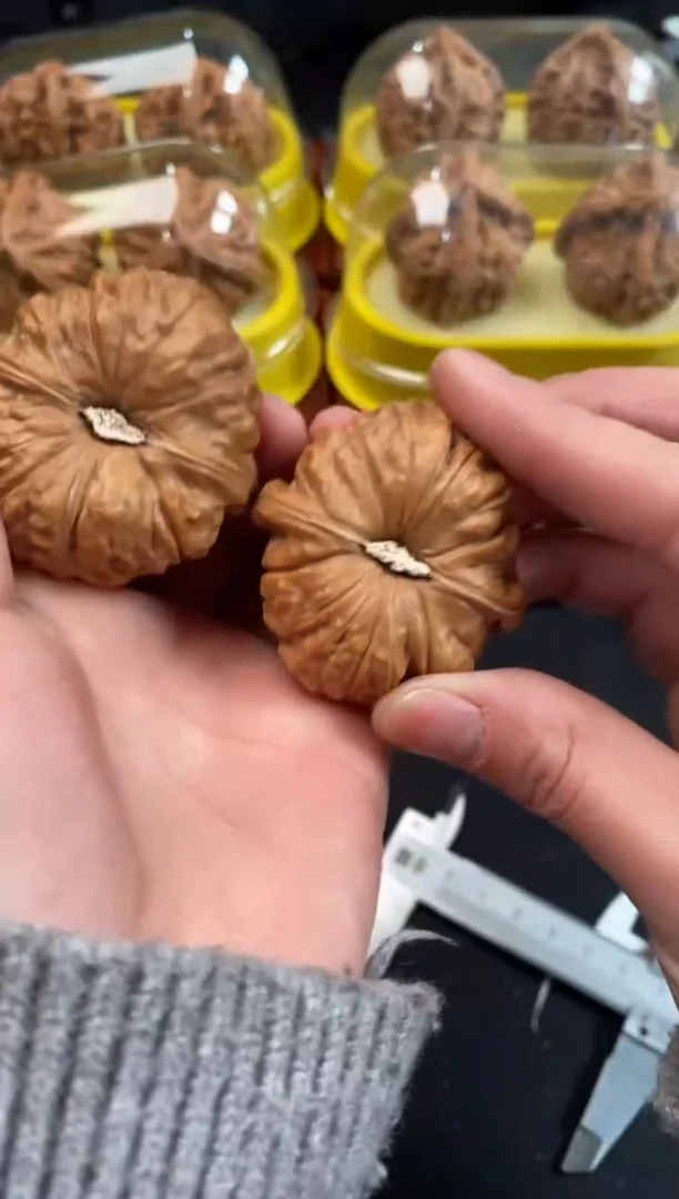 把件文玩核桃南瓜墩43尺Z004