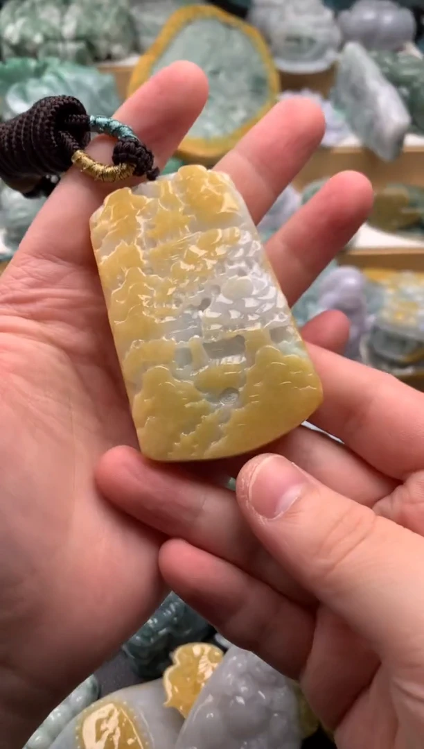 吊坠(不含链)未镶嵌翡翠1