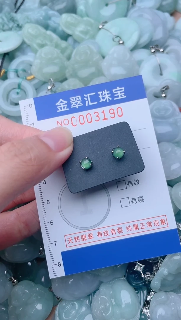 颈饰未镶嵌翡翠3190