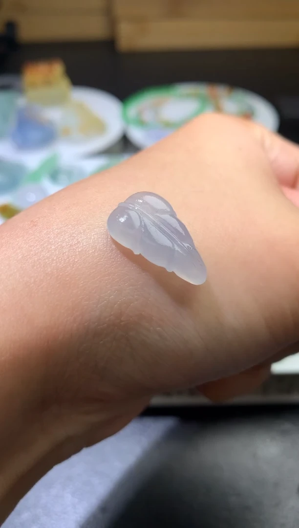 未镶嵌定制翡翠毛货 19.7-12.1-3.7