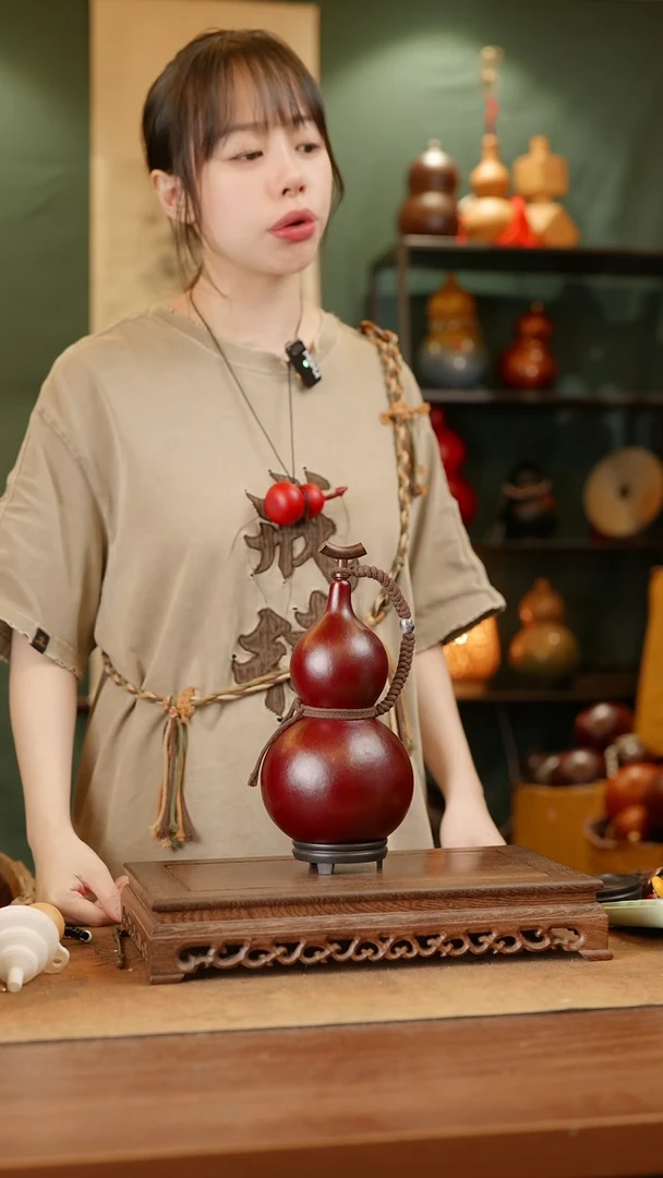 164号精品天然大漆酒葫芦一物一拍~