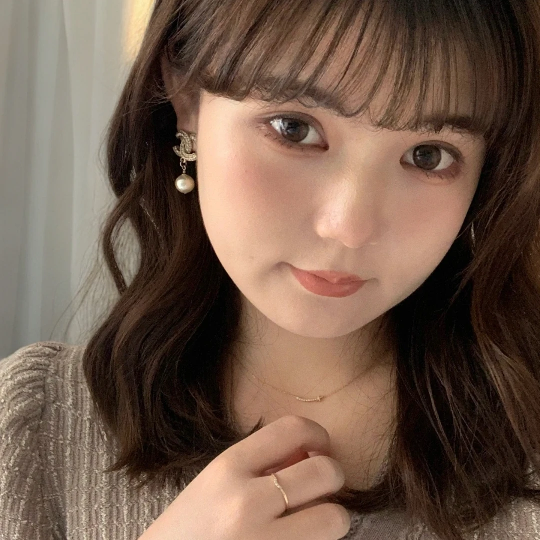 HKLJC-02香港奢品珠宝香香联名双CLOGO100周年纪念经典款珍珠耳坠