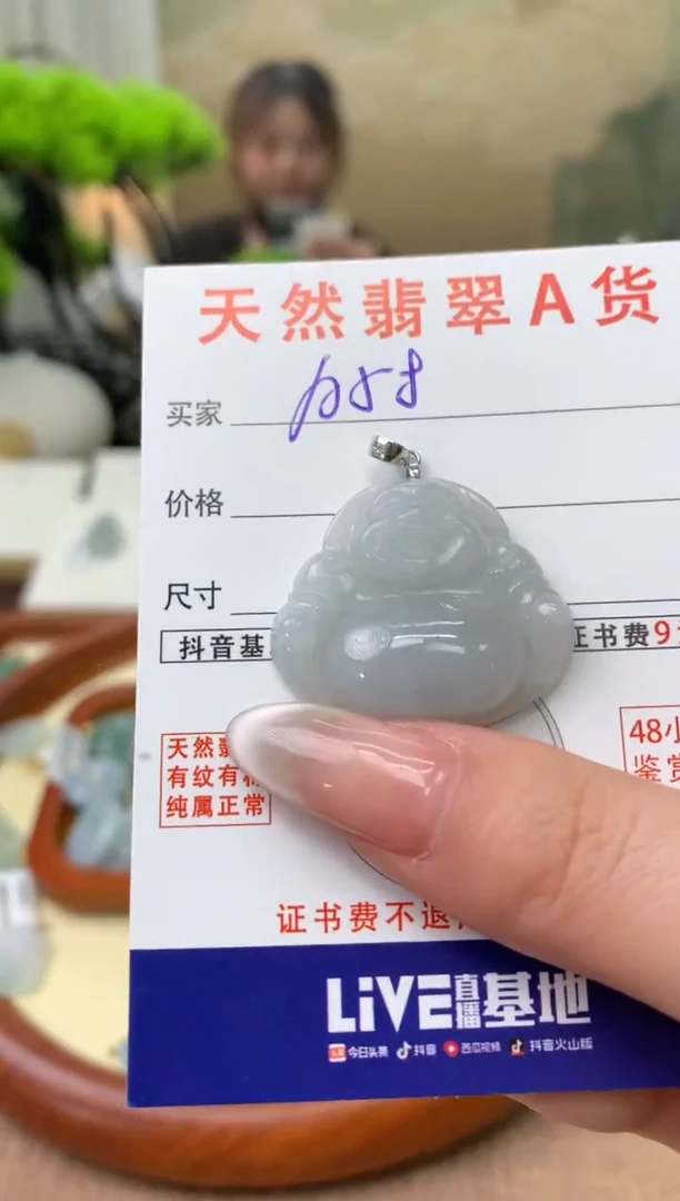 【闪购商品】翡翠颈饰未镶嵌天然A货翡翠挂件