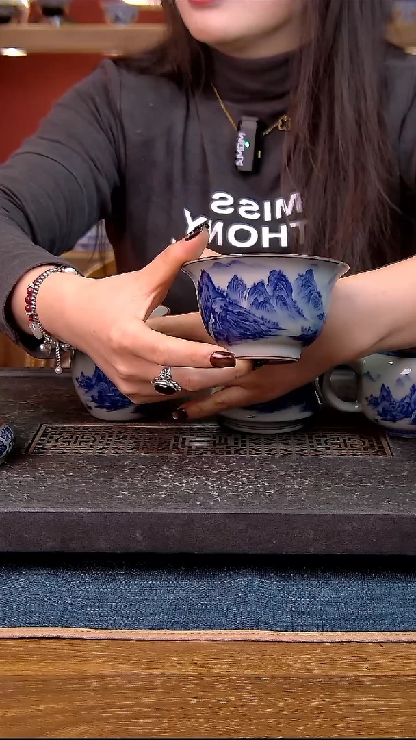 峨****）简装家用款1件套 老陶泥开片纹陶瓷茶具