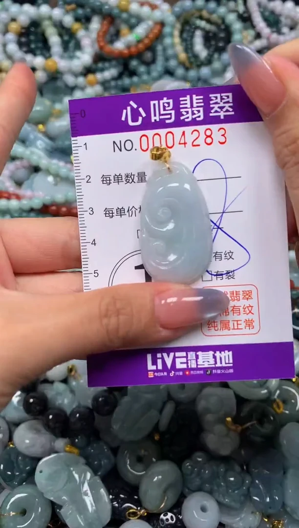 颈饰未镶嵌翡翠闪购004283