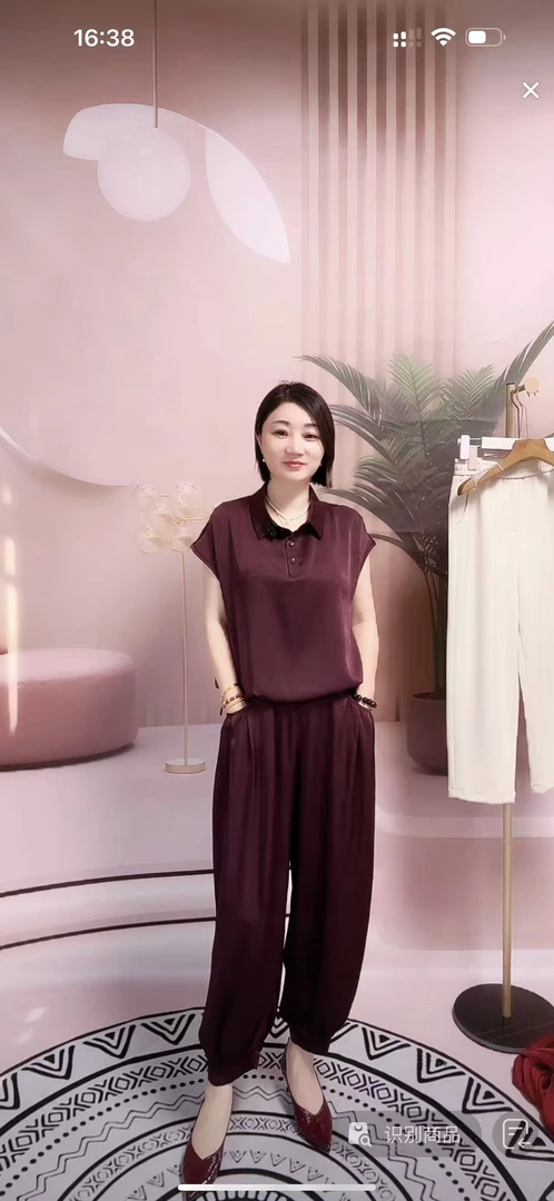 【大润自产套装】夏季时尚休闲套装（裤长88左右）