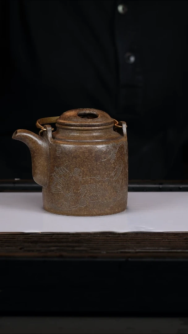 茶壶紫砂原矿紫砂壶