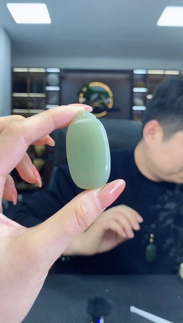 【闪购商品】和田玉颈饰未镶嵌无事牌清货4