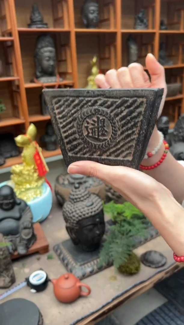 陶土【火山泥】日进斗金盆