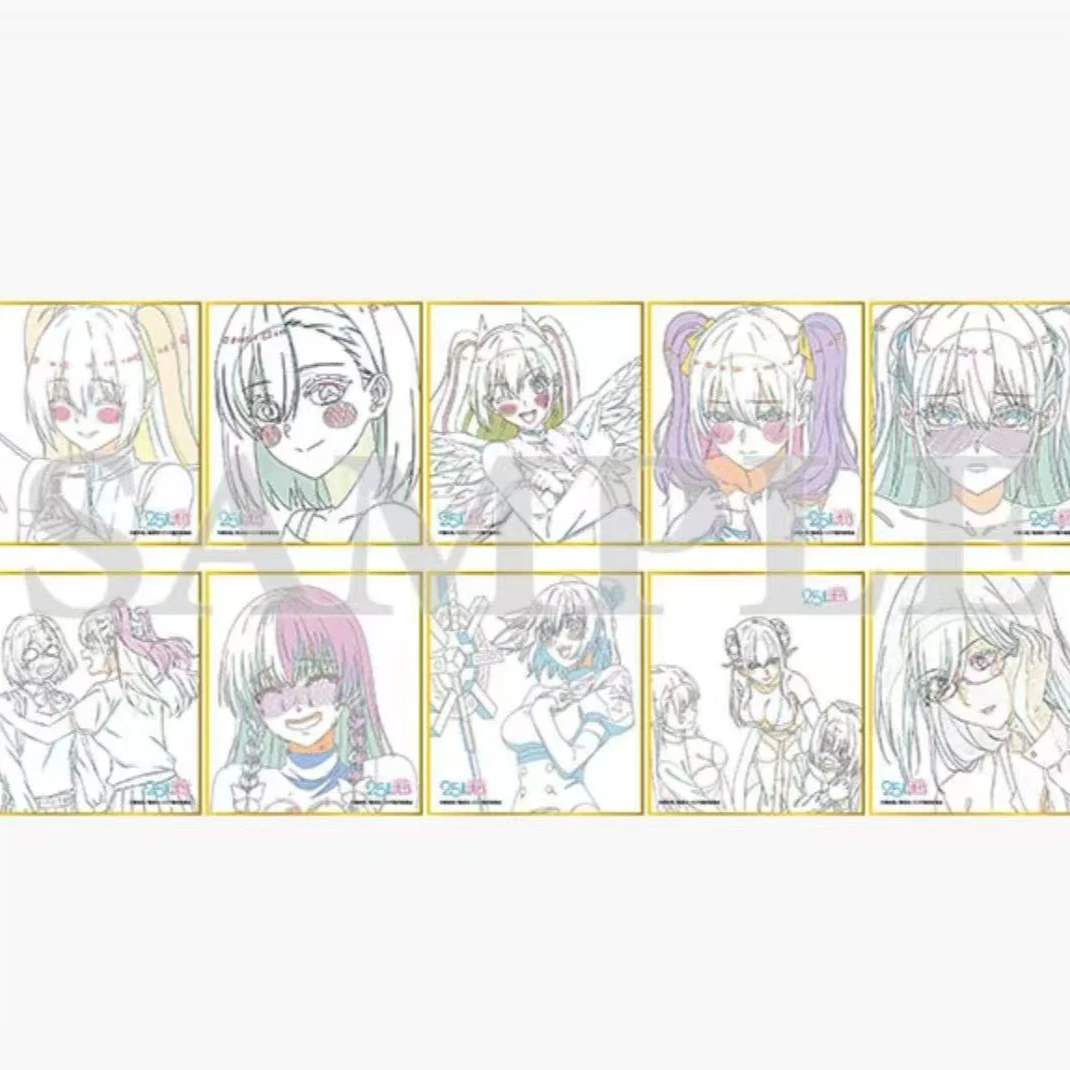 2.5次元的诱 原画色纸 拍立得