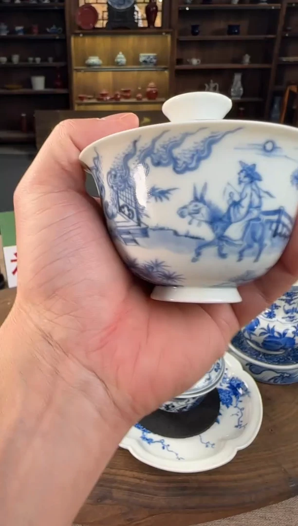 双板桥柴窑双板桥柴窑青花一级