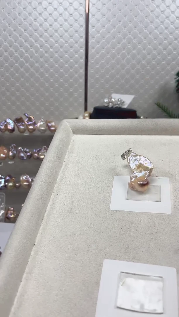 未镶嵌吊坠淡水珍珠【纯恬珠宝】