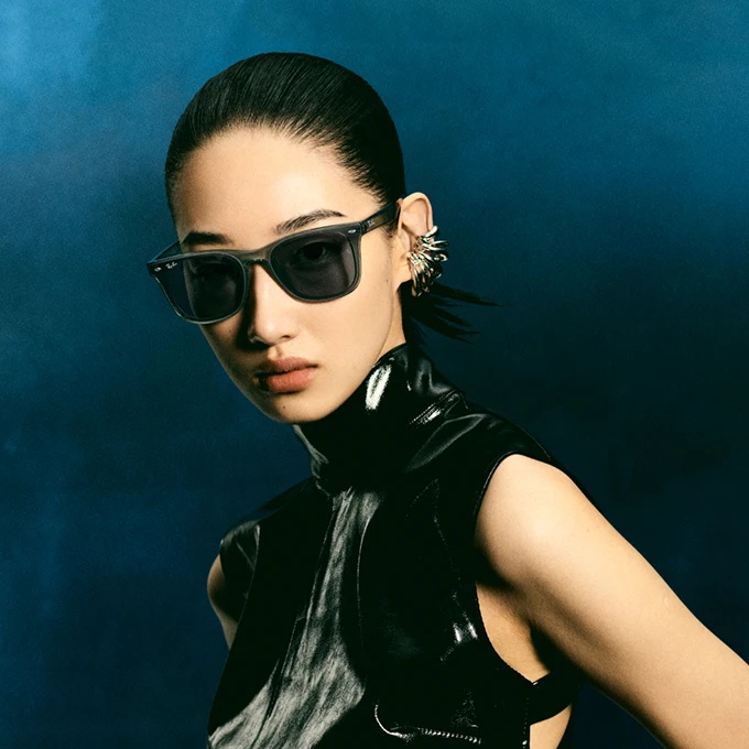 【潮女神】雷朋RayBan户外太阳镜潮流时尚复古大框遮阳墨镜0RB4391D