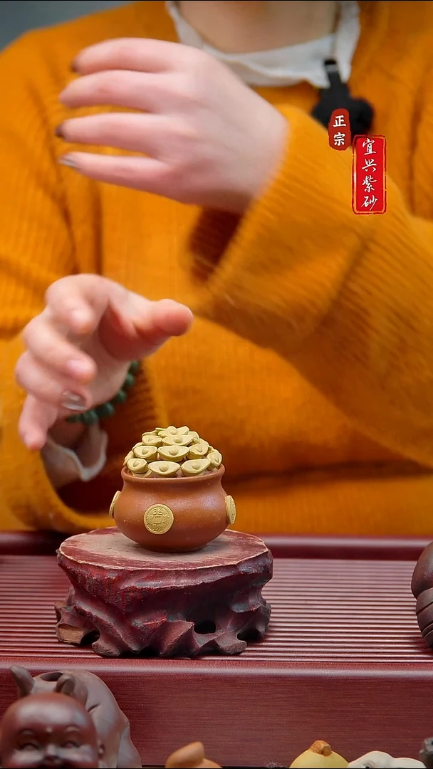 紫砂茶宠宜兴紫砂茶宠摆件