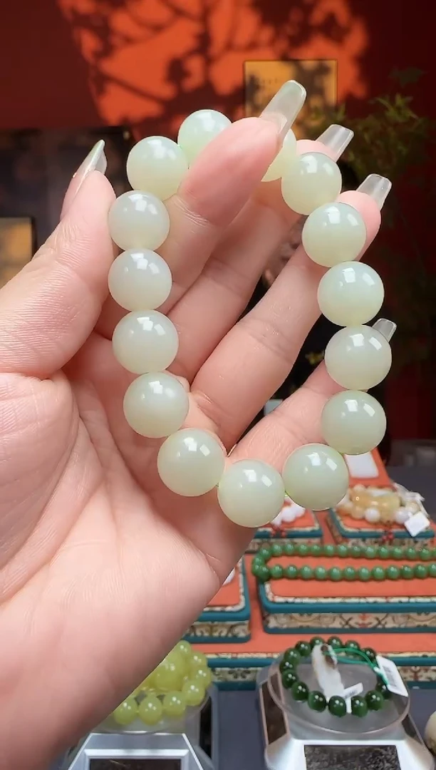 【闪购商品】和田玉手串未镶嵌手串14