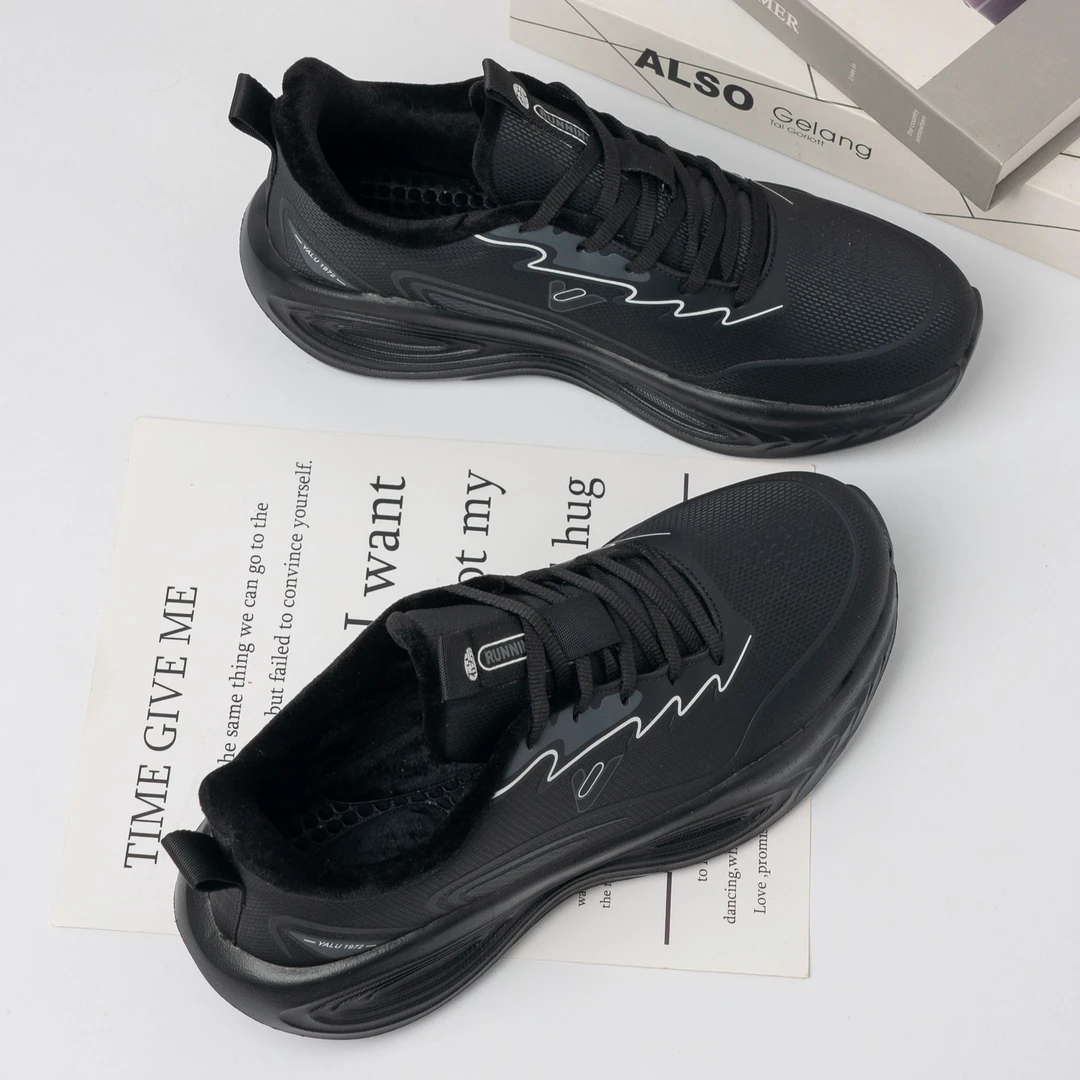 V/雅鹿减震公路EVA防水男女通用跑步鞋男子女鞋冬季运动鞋9906HM