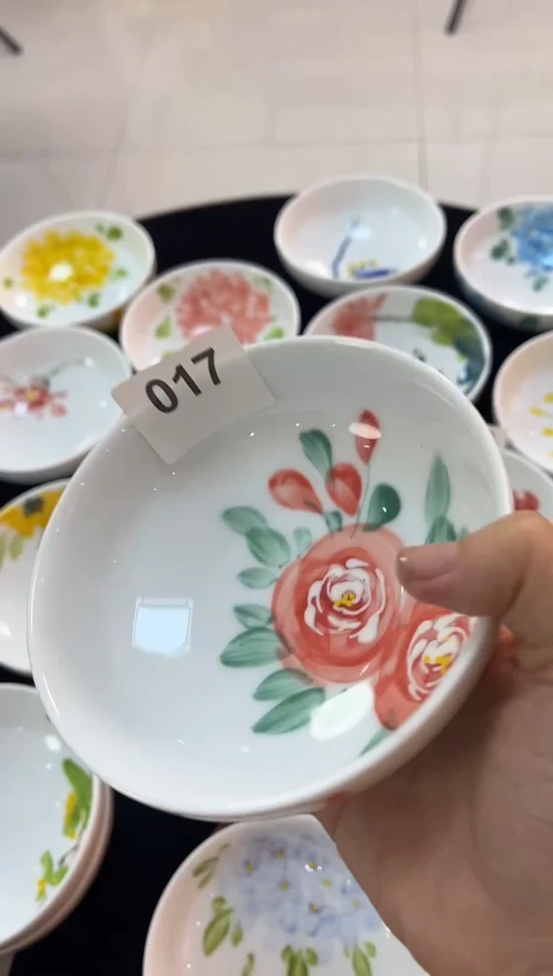 陶瓷景德镇高温釉中彩陶瓷餐具-仙女盏