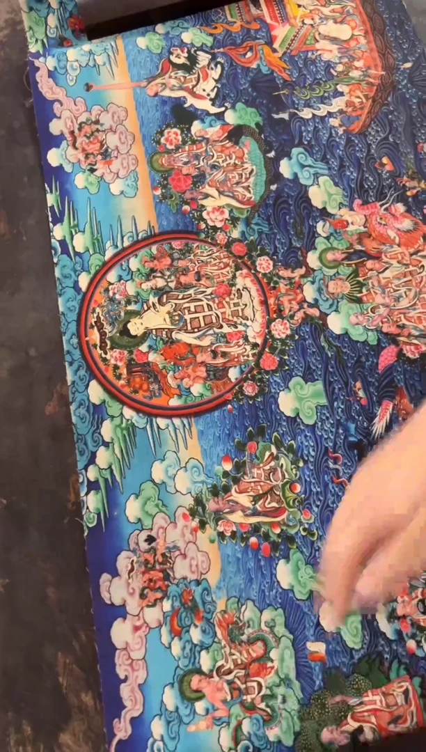 装裱画净界藏传净界藏传112