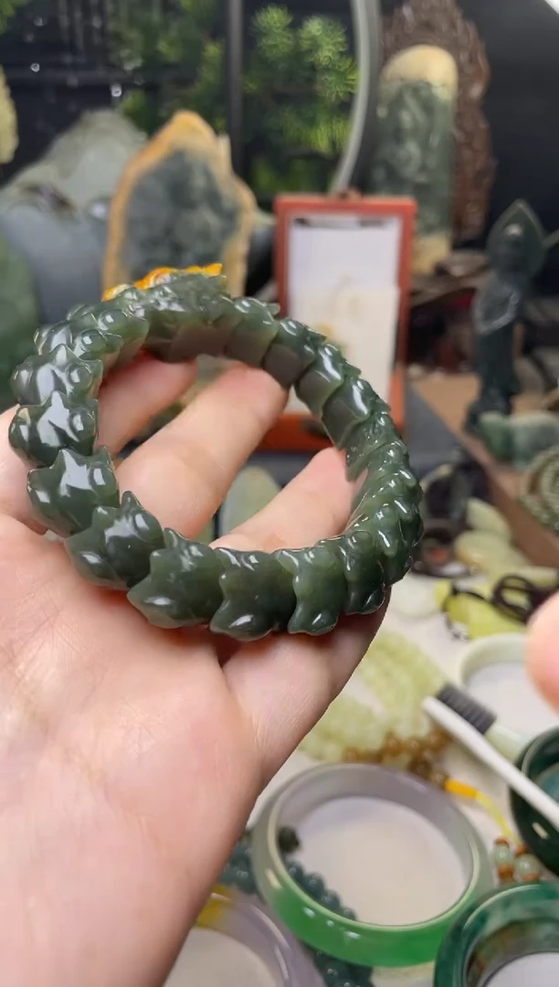 未镶嵌手串和田玉998