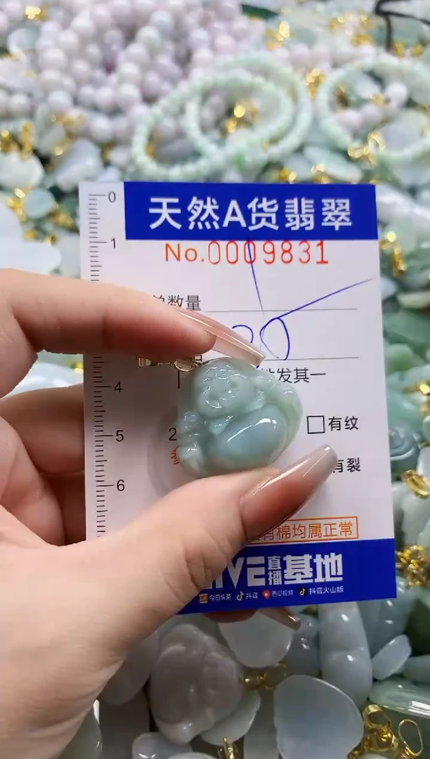 颈饰未镶嵌翡翠天然A货翡翠
