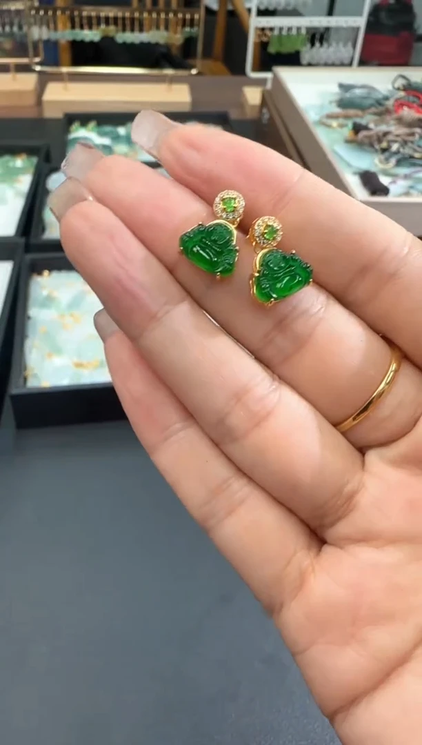 【闪购商品】翡翠颈饰银S925镶嵌250218122