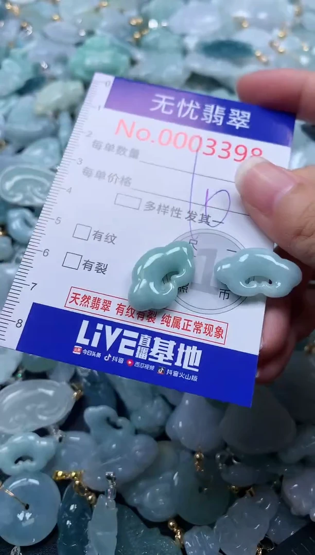 颈饰未镶嵌翡翠3398