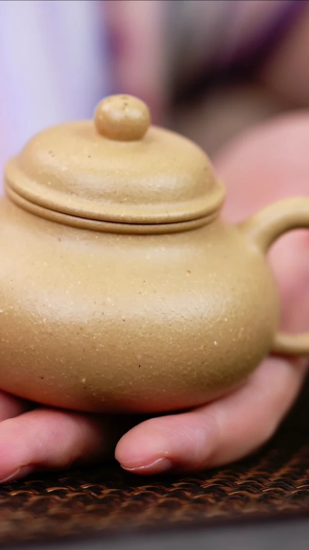 茶壶紫砂梨皮本山绿 小容天