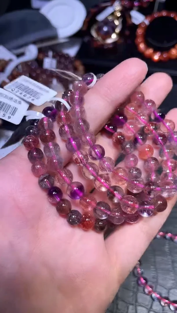 【闪购商品】水晶手链未镶嵌超七单圈A7（多样性发其一）