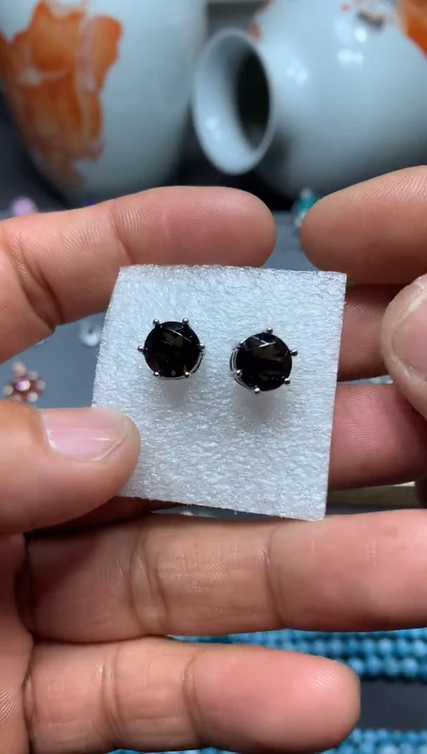 【闪购商品】水晶耳饰未镶嵌W17（随机性发货只发一单）