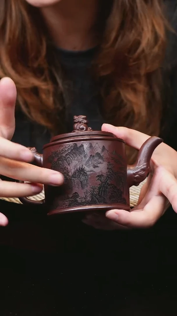 茶壶紫砂宜兴茶壶H621708