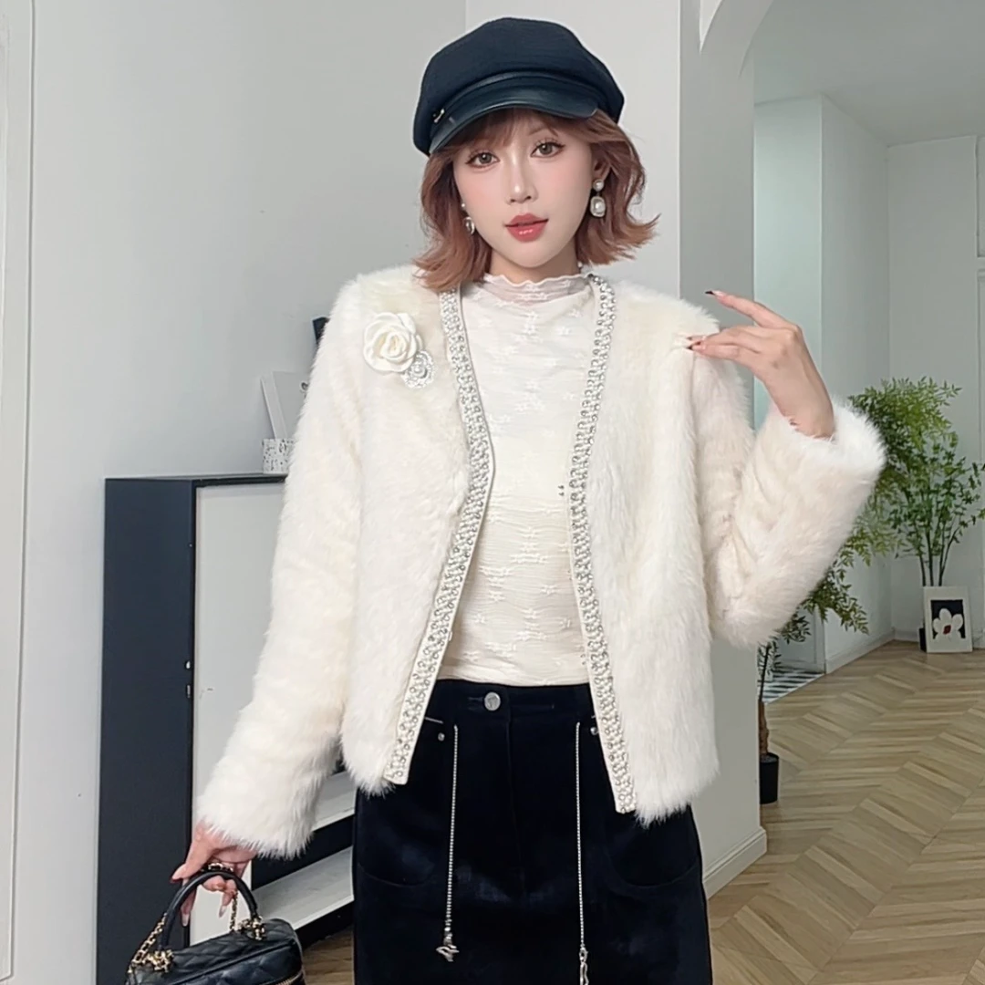 IEF/爱依服2025秋季新款法式名媛淑女气质通勤百搭小香风外套