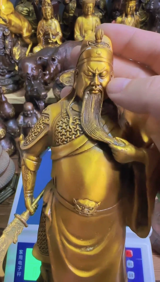 老黄黄铜摆件装饰品