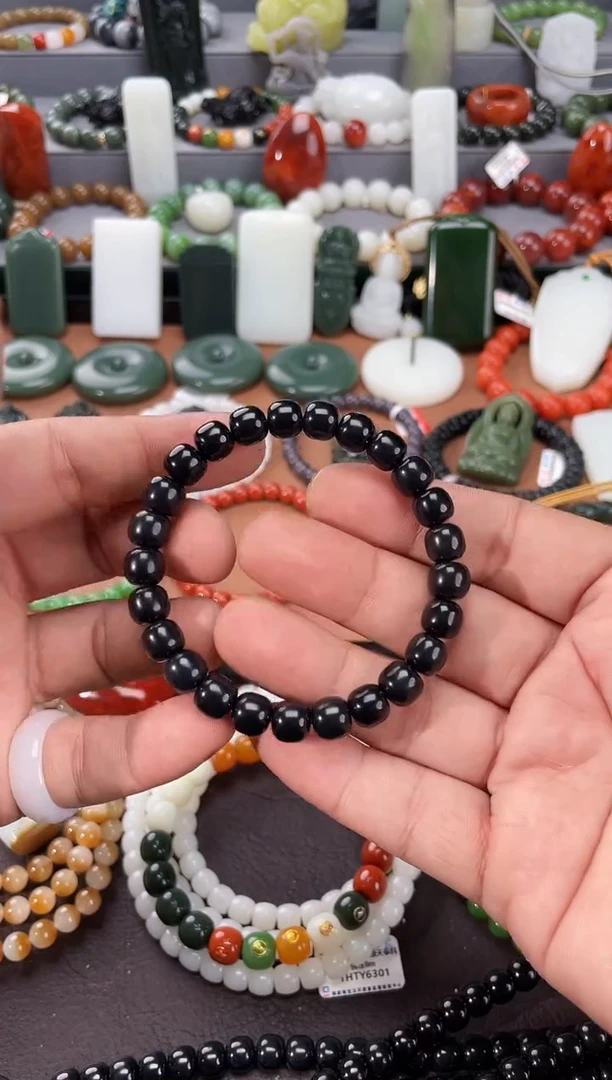 【闪购商品】和田玉手串未镶嵌多样性发一件97