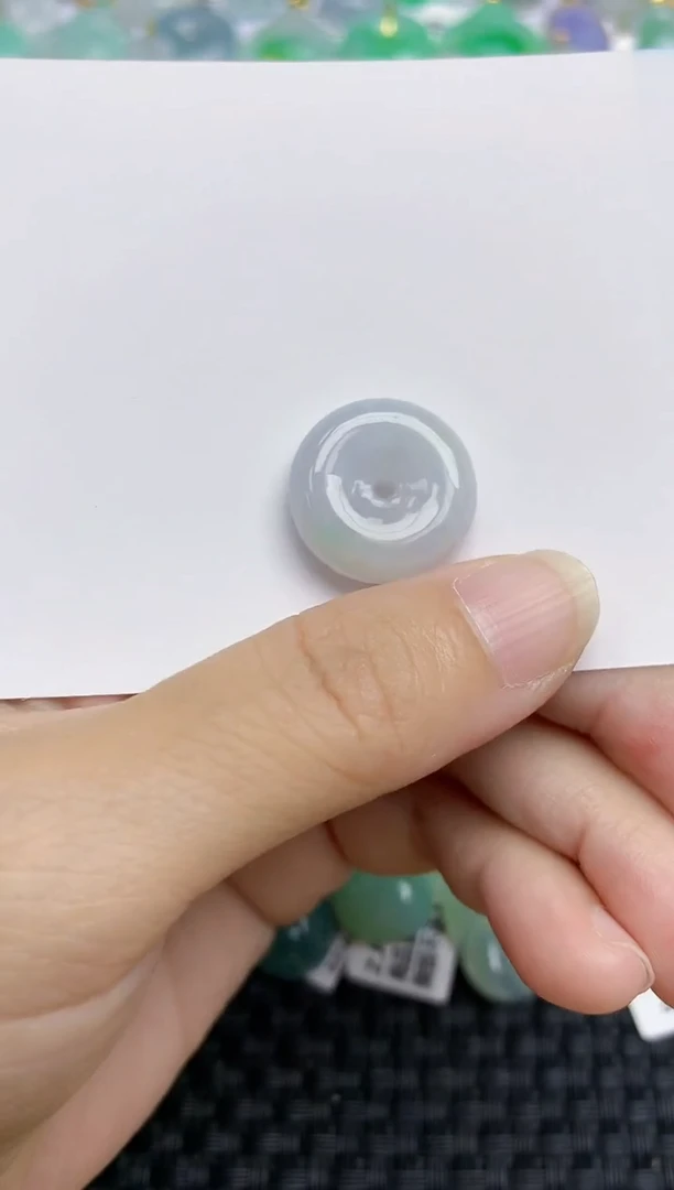 翡翠未镶嵌颈饰天然A货翡翠