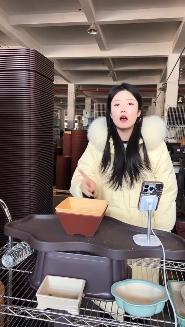 【闪购商品】树脂 3只18.7斗笠紫檀色