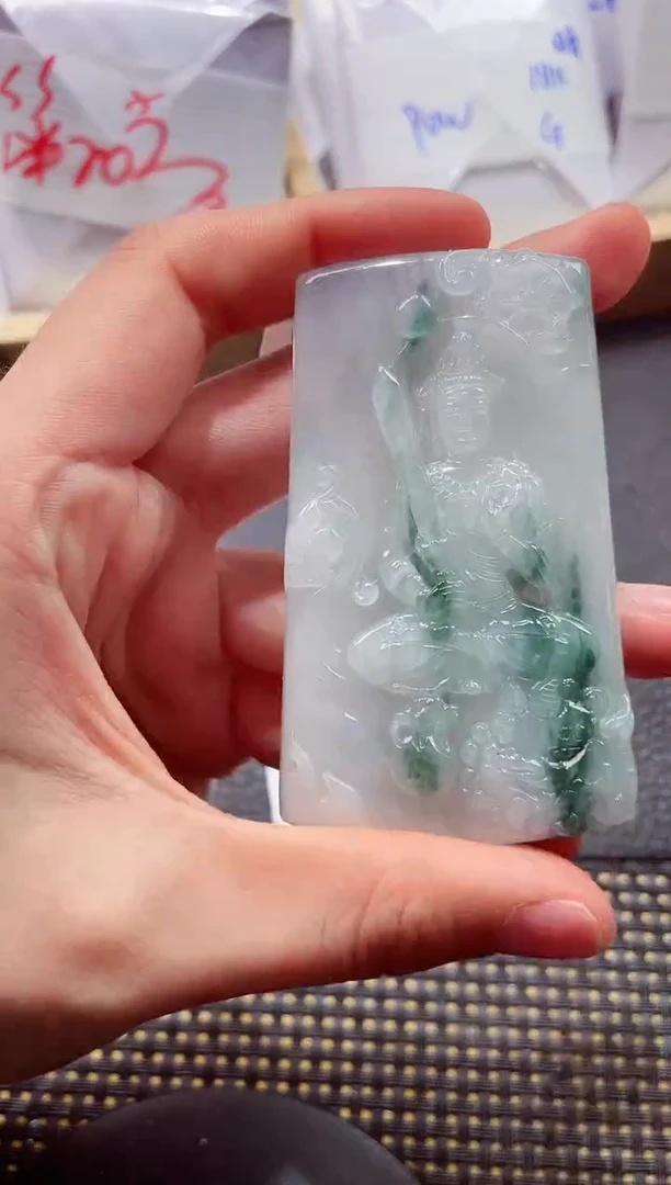 颈饰未镶嵌翡翠000111 文殊