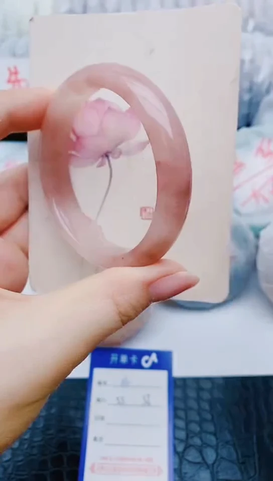 未镶嵌手镯石英质玉x12+55-56