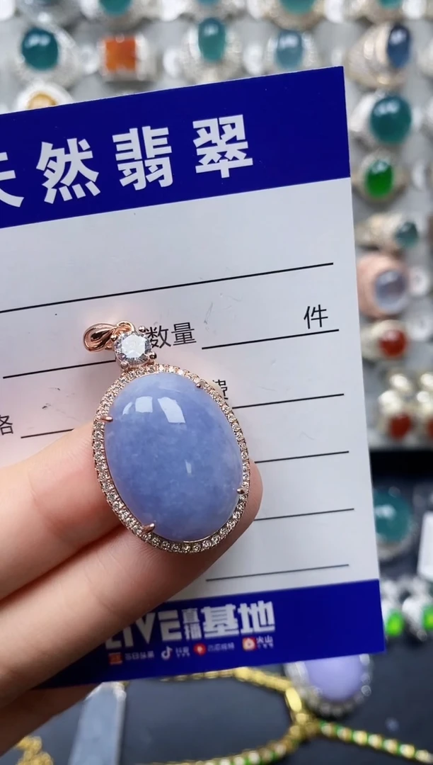 【闪购商品】翡翠颈饰银S925镶嵌0099