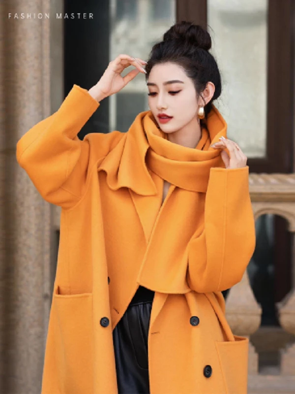 2025春季女生设计师大衣款外套  JYNZJYFMYJ38110729