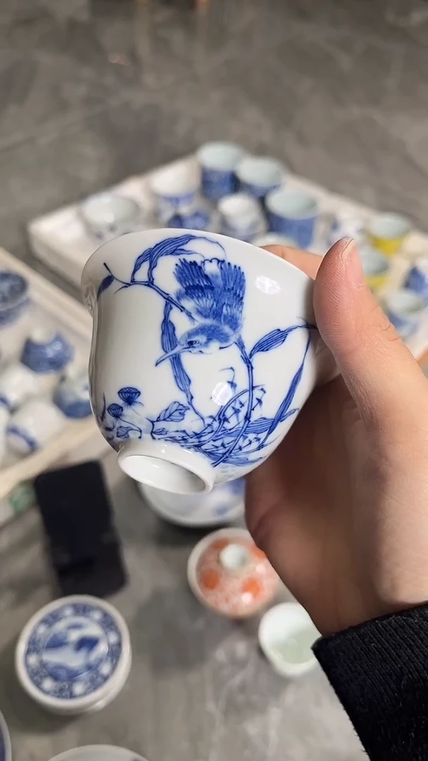 摆件瓷景德镇精品茶器