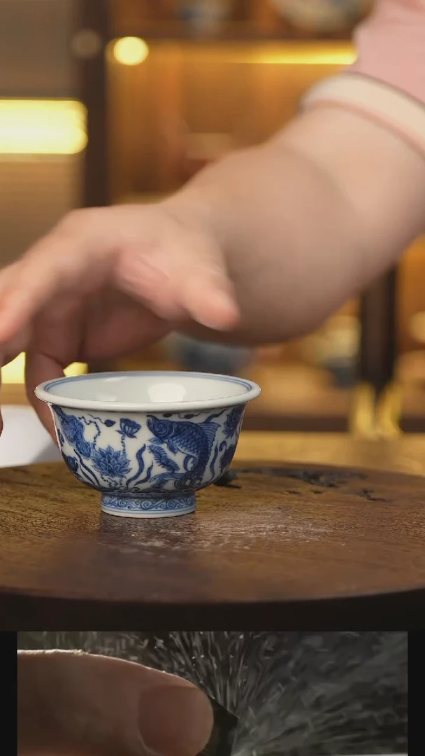 9景德镇手工手绘杯