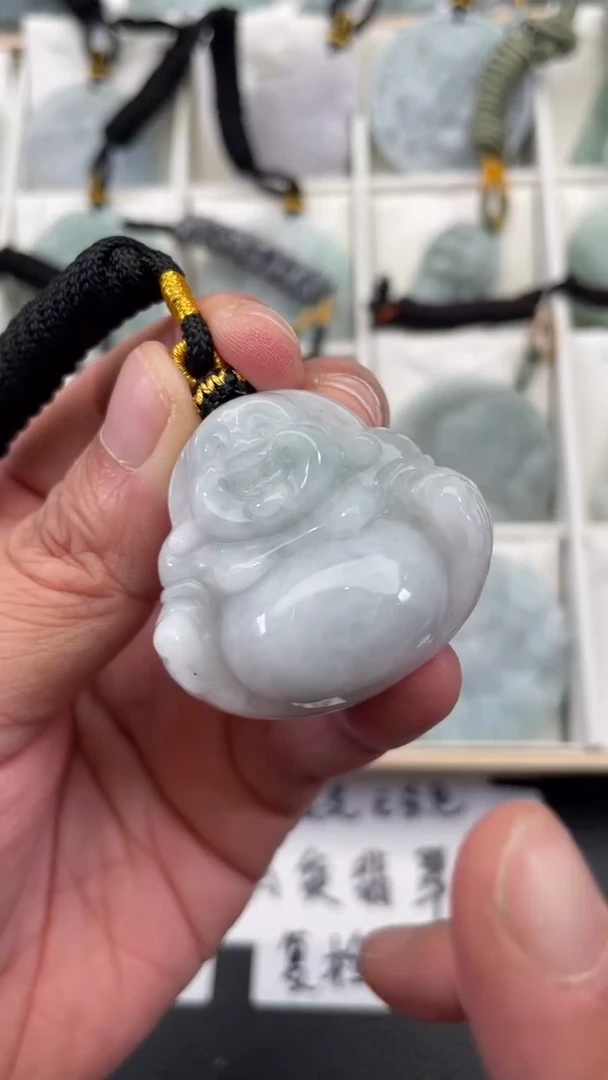 颈饰未镶嵌翡翠天然缅甸翡翠A货103