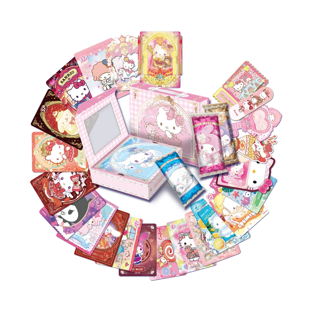 拆盒【三丽鸥家族花园游梦记】magic card 第四弹卡牌盲盒 同人二创