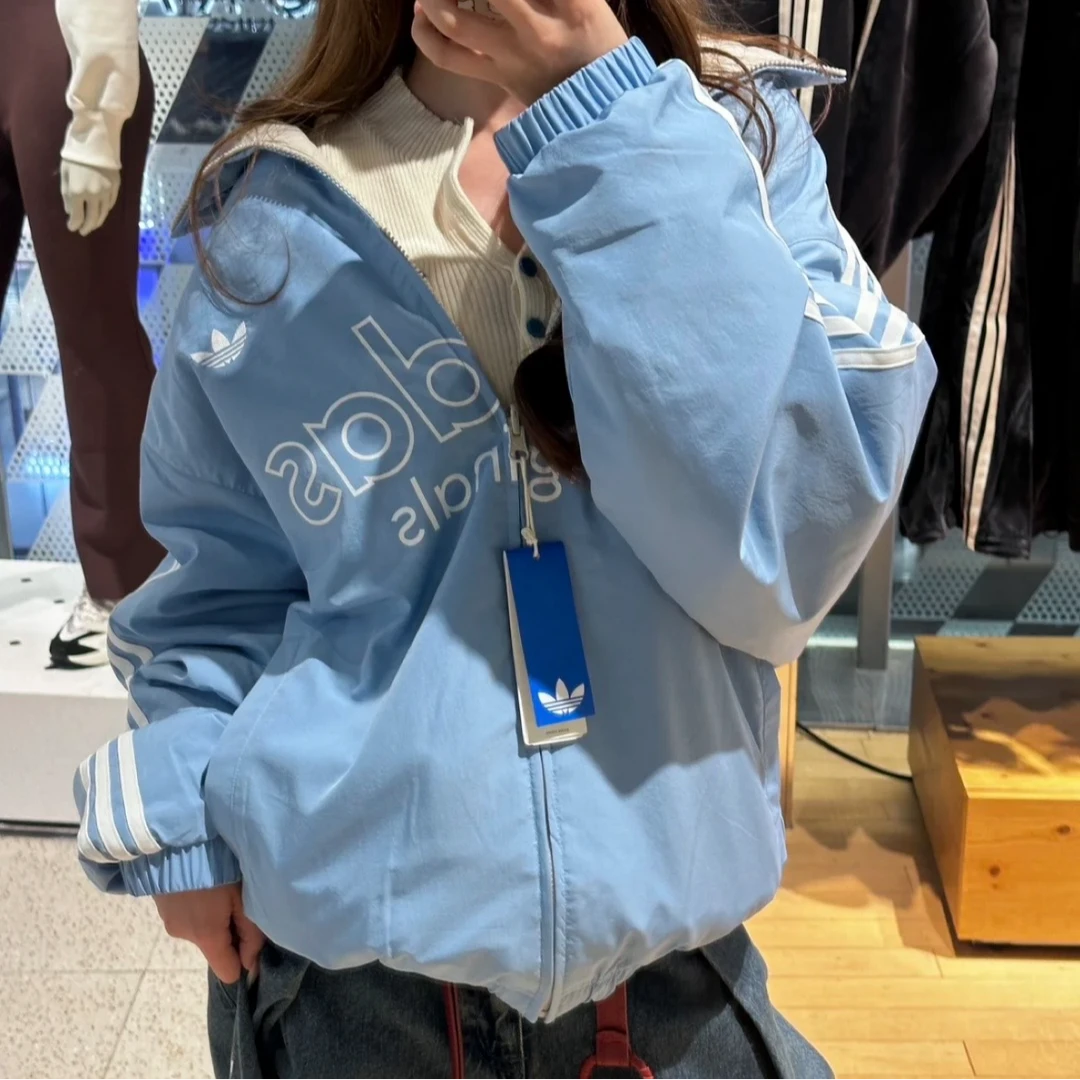 adidas/阿迪达斯MREVJKT潘展乐同款保暖双面穿运动宽松棉服KS5955
